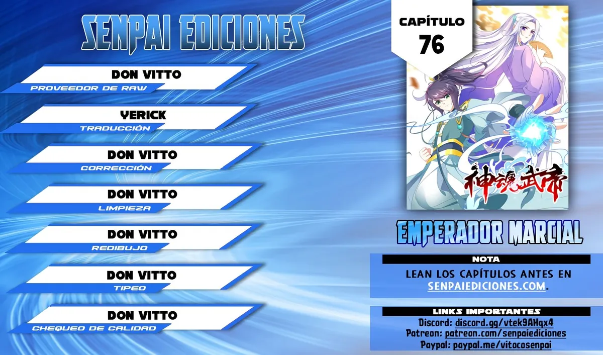 Emperor Wu Capítulo 76 en Línea - página 1