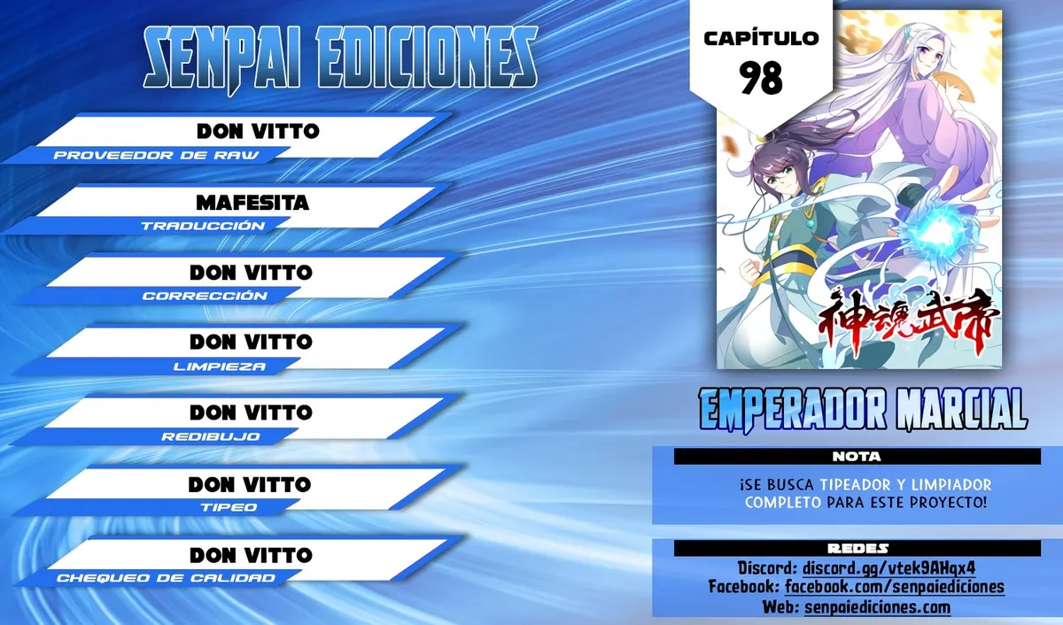 Emperor Wu Capítulo 98 en Línea - página 1