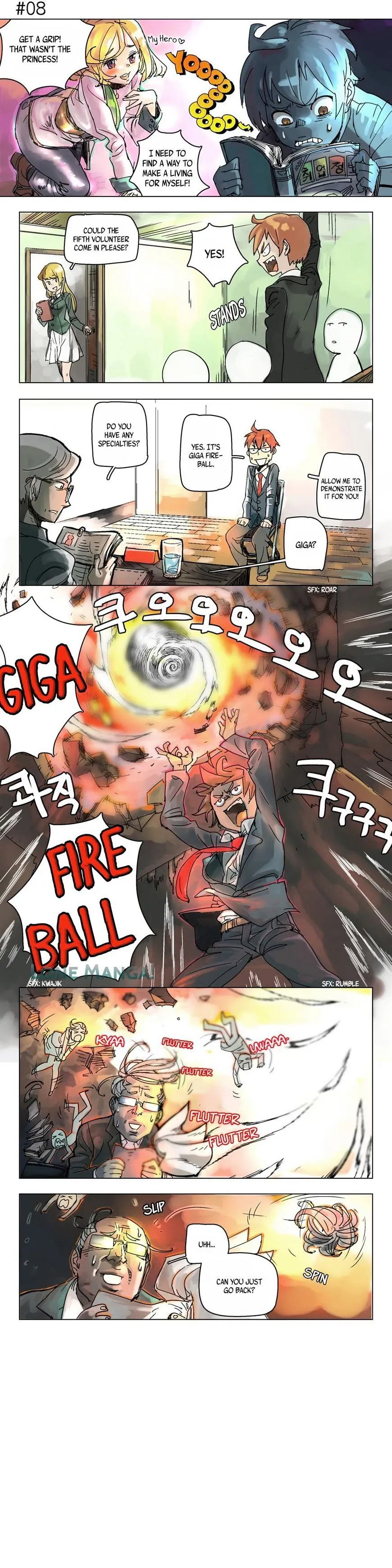 4 Cut Hero Chapter 1 Online - página 1