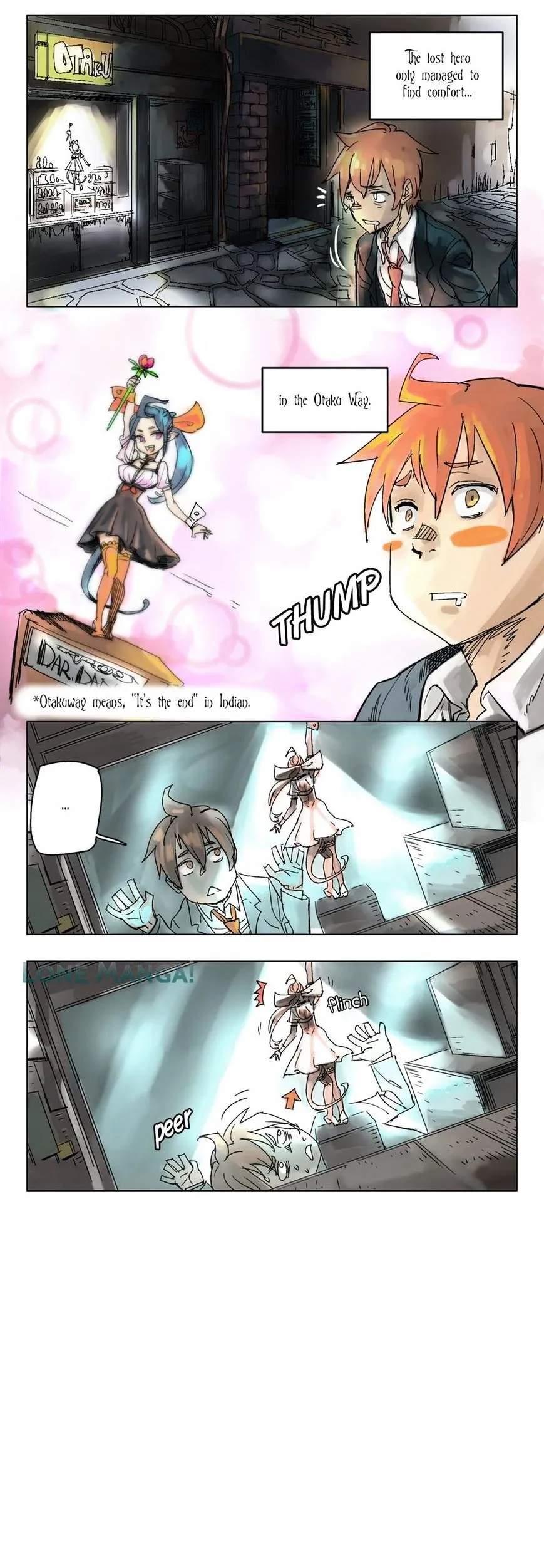 4 Cut Hero Chapter 1 Online - página 3