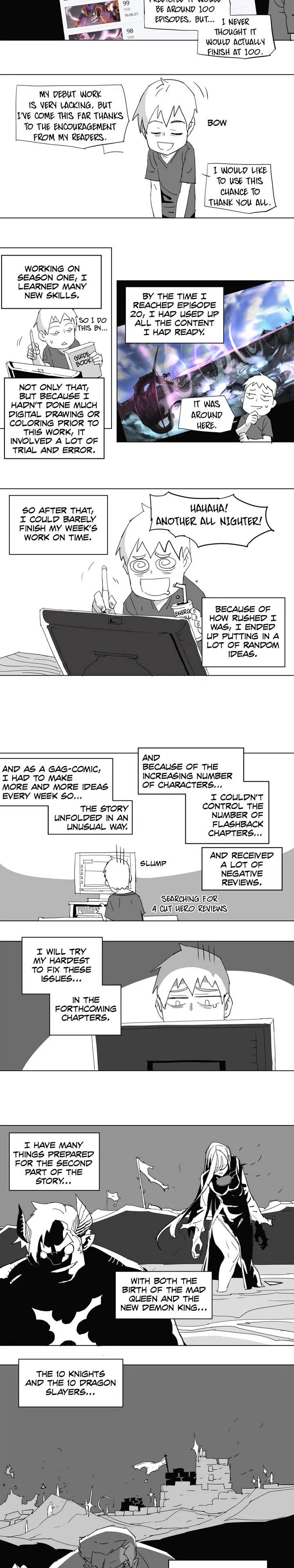 4 Cut Hero Chapter 102 Online - página 3