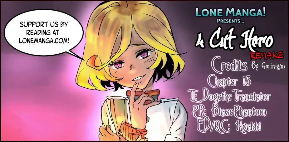 4 Cut Hero Chapter 15 Online - página 1