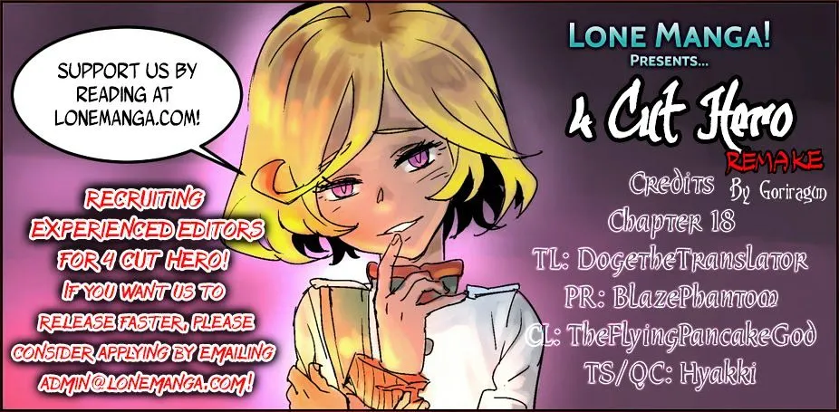 4 Cut Hero Chapter 18 Online - página 1