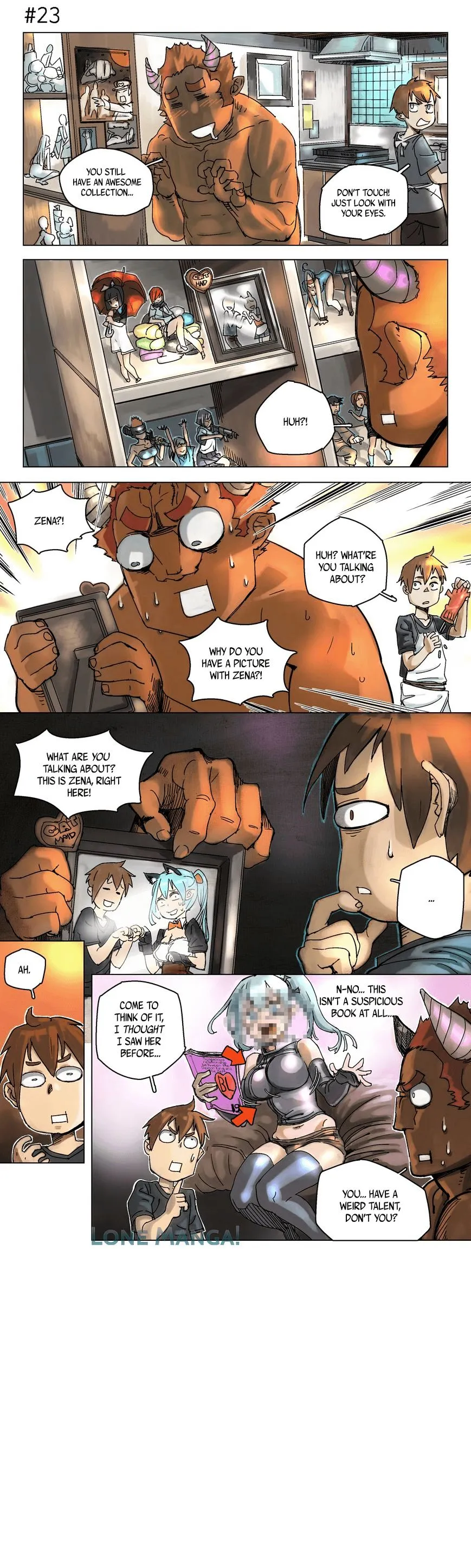 4 Cut Hero Chapter 3 Online - página 8