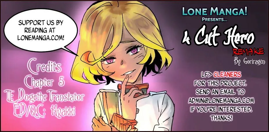 4 Cut Hero Chapter 5 Online - página 1