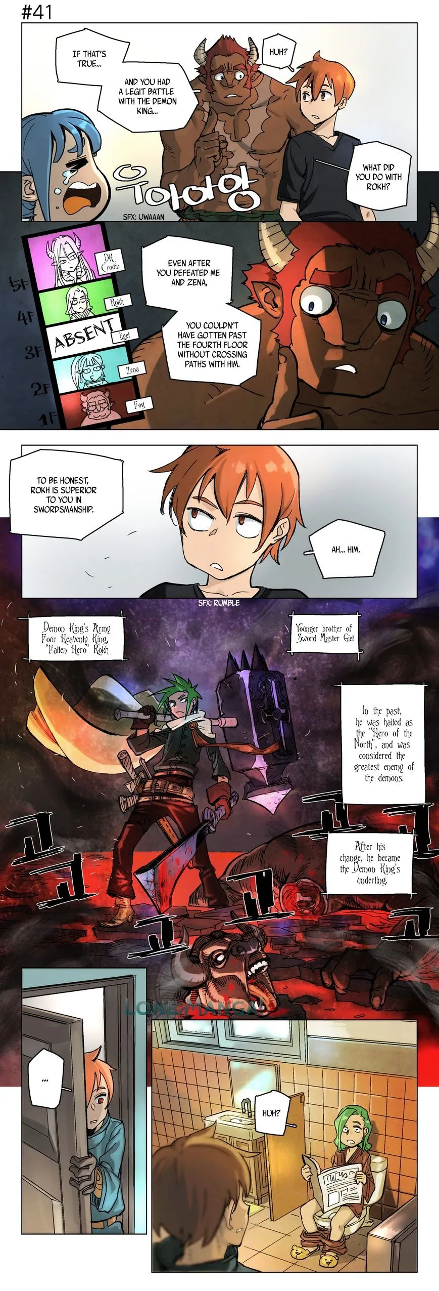 4 Cut Hero Chapter 6 Online - página 9