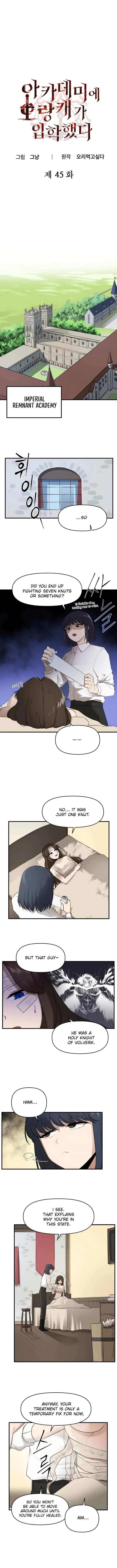 A Barbarian Was Admitted to the Academy Chapter 45 Online - página 1