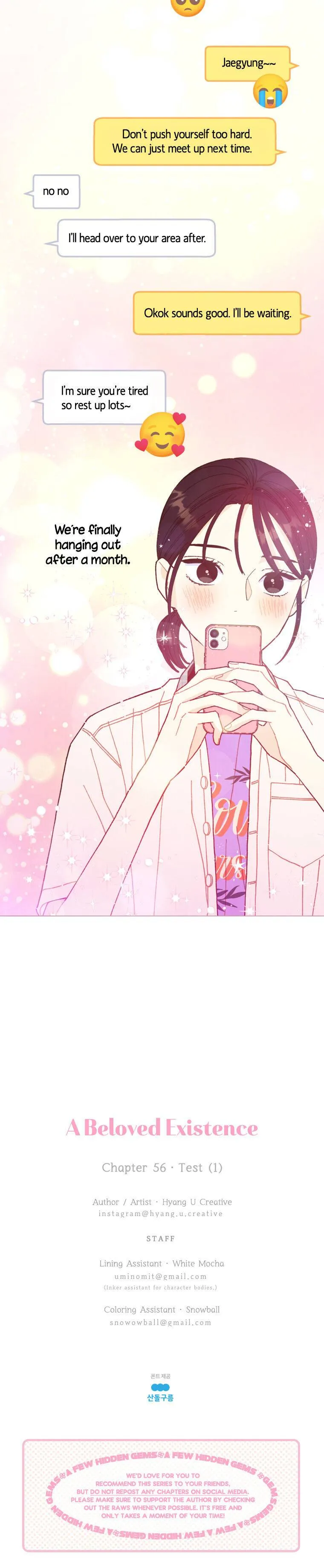 A Beloved Existence Chapter 56 Online - página 20