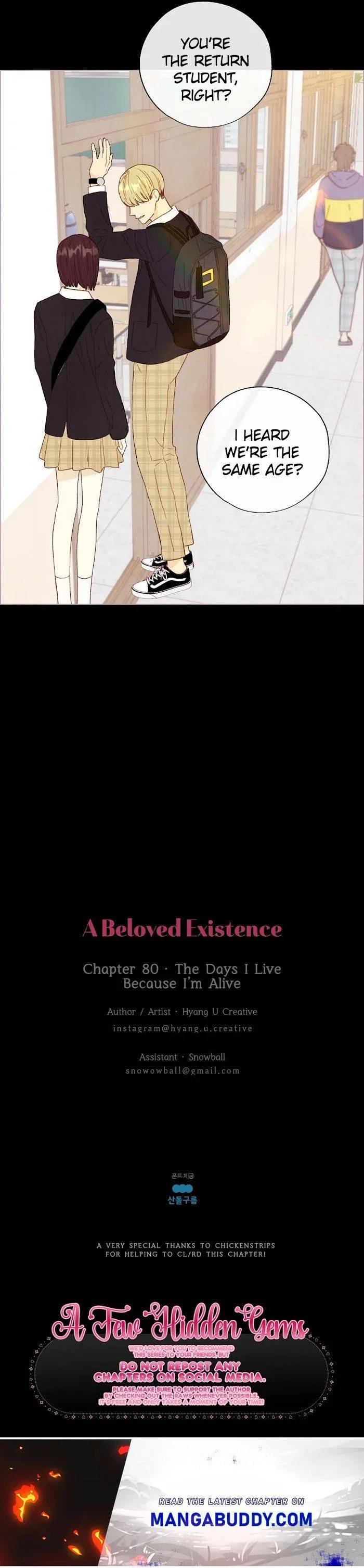 A Beloved Existence Chapter 80 Online - página 17