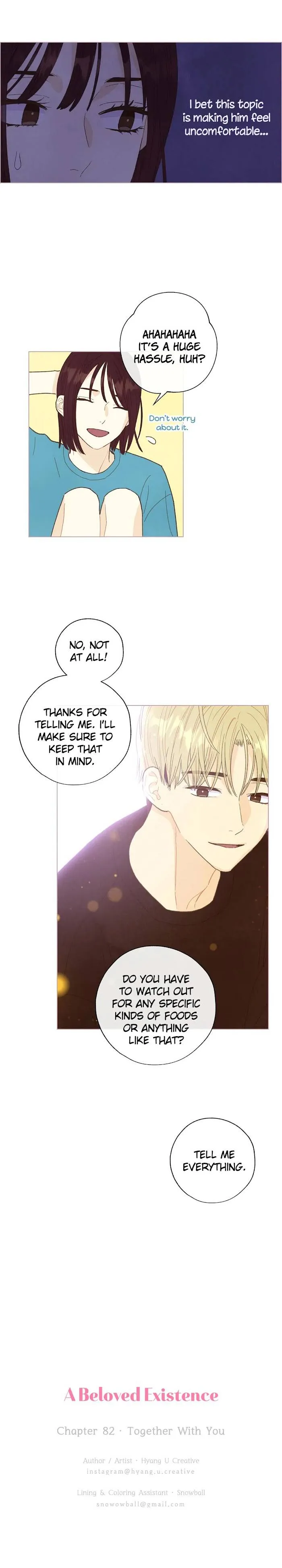 A Beloved Existence Chapter 82 Online - página 17