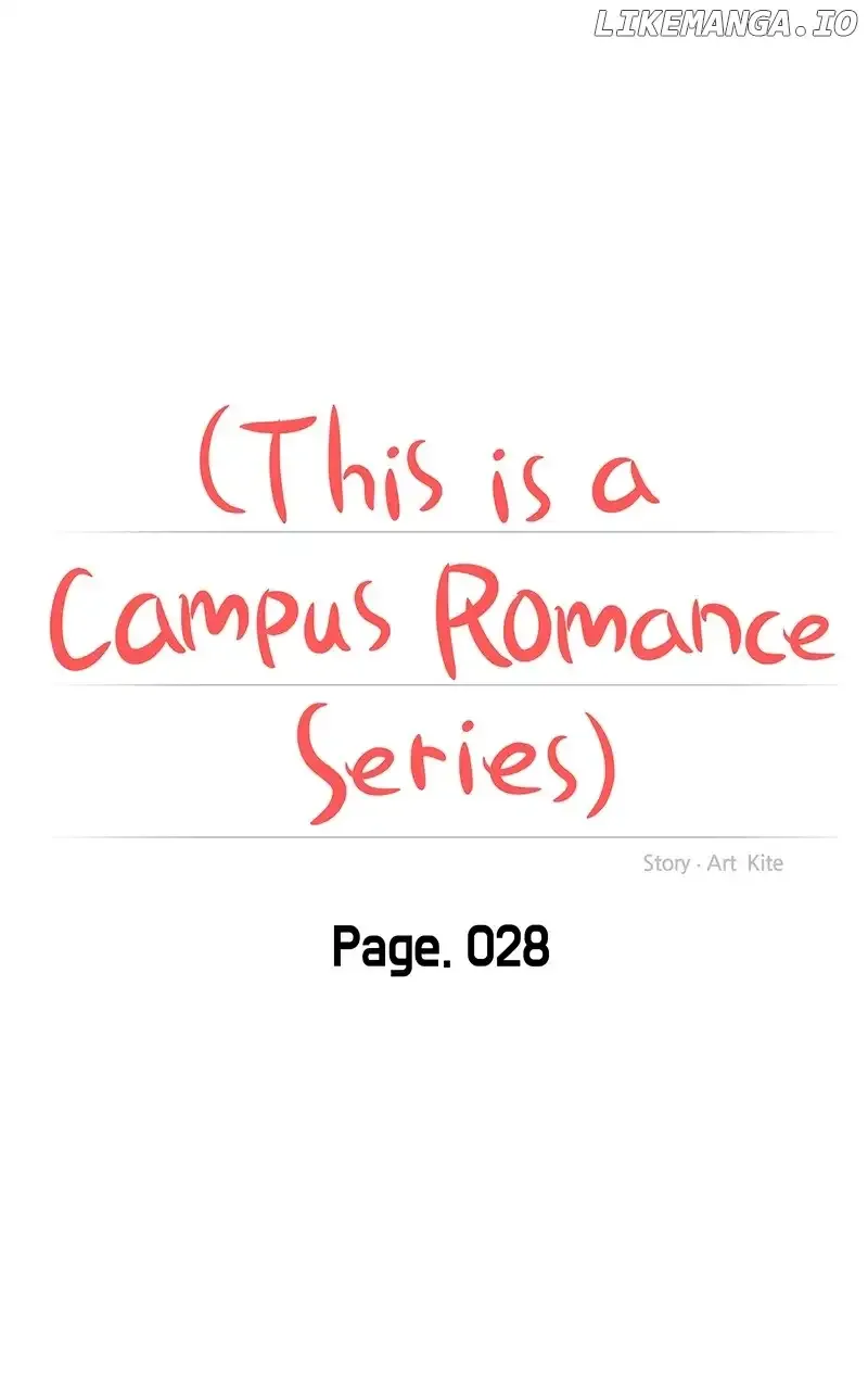 A Campus Romance, I Guess Chapter 28 Online - página 58