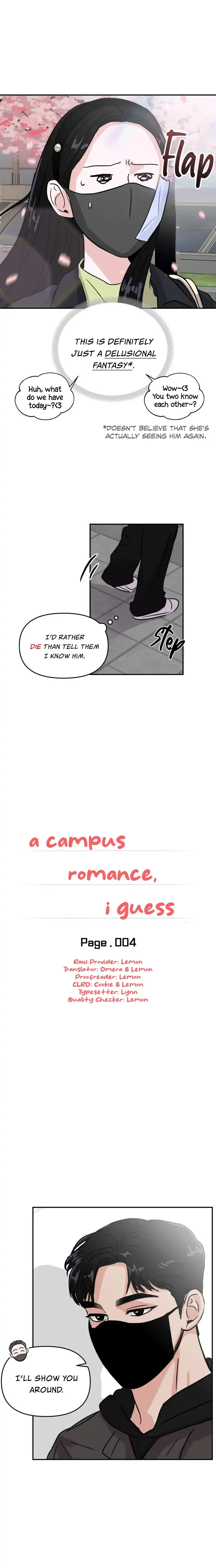 A Campus Romance, I Guess Chapter 4 Online - página 3
