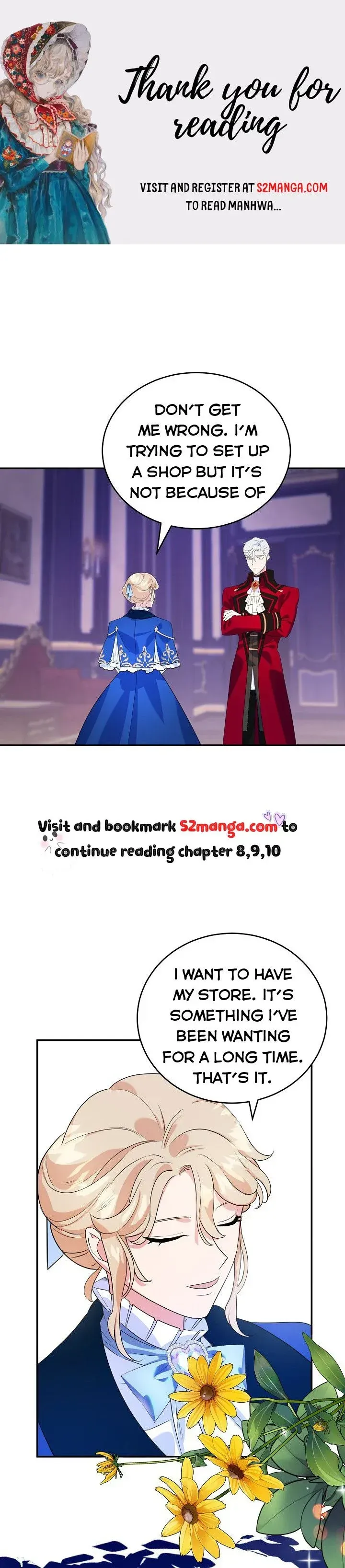 A Divorced Evil Lady Bakes Cakes Chapter 7.5 Online - página 1