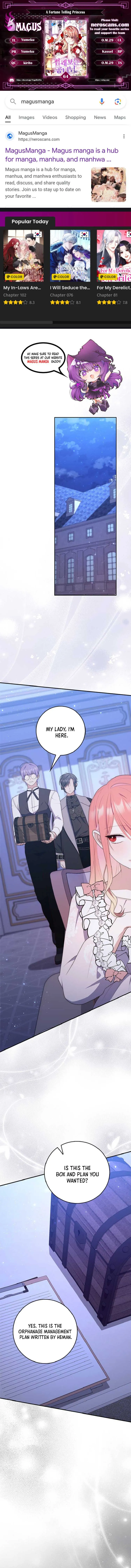 A Fortune-Telling Princess Chapter 64 Online - página 1