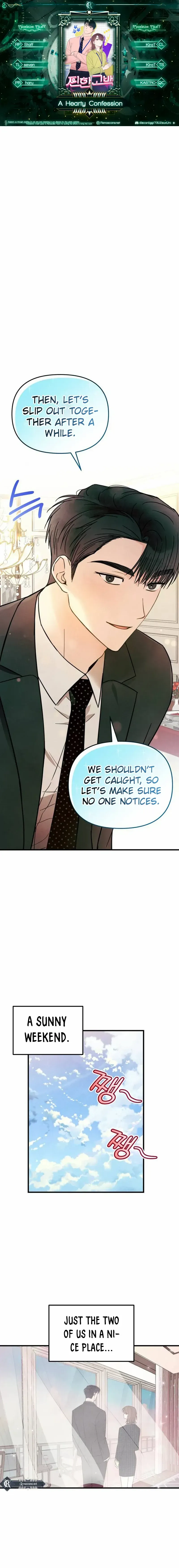 A Hearty Confession Chapter 16 Online - página 1