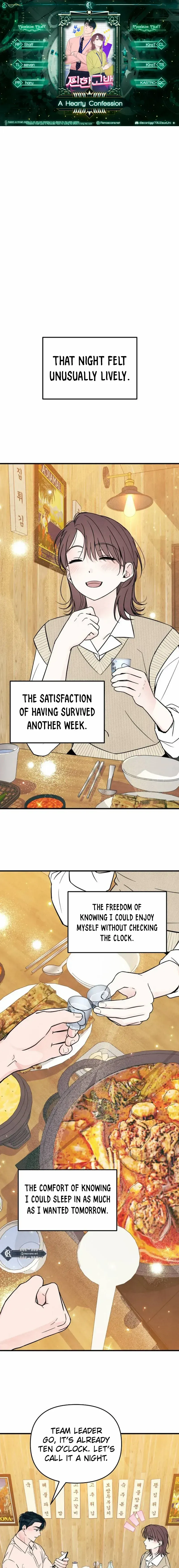 A Hearty Confession Chapter 17 Online - página 1