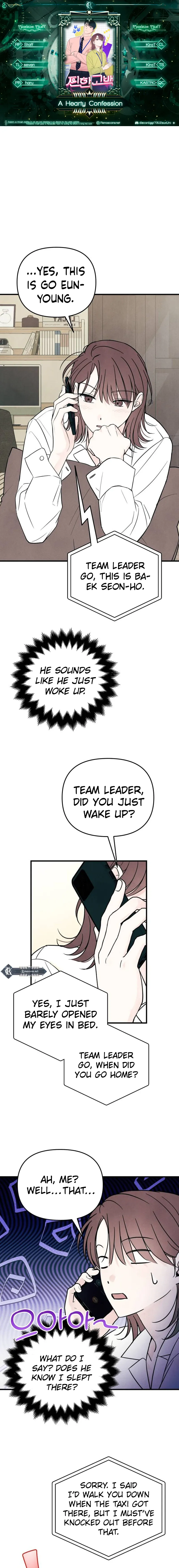 A Hearty Confession Chapter 18 Online - página 1