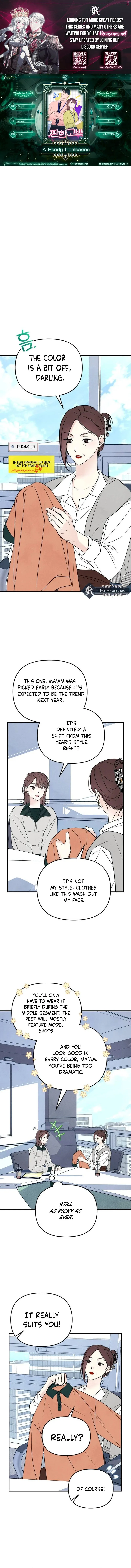 A Hearty Confession Chapter 21 Online - página 1