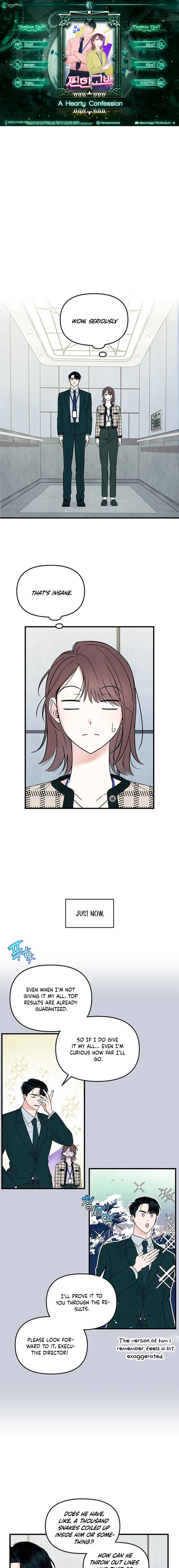 A Hearty Confession Chapter 3 Online - página 1
