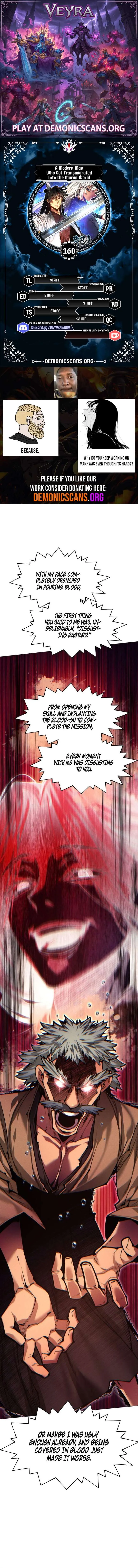 A Modern Man Who Got Transmigrated Into the Murim World Chapter 160 Online - página 1