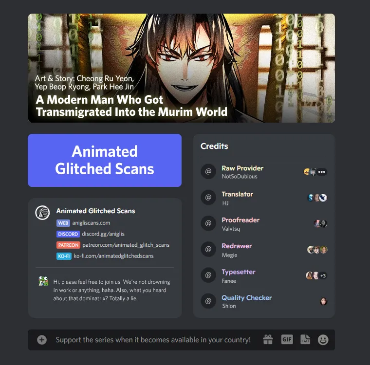 A Modern Man Who Got Transmigrated Into the Murim World Chapter 8 Online - página 1