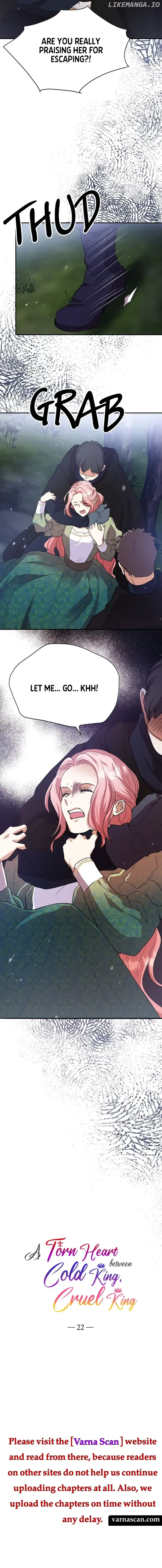 A Torn Heart between Cold King, Cruel King Chapter 22 Online - página 3