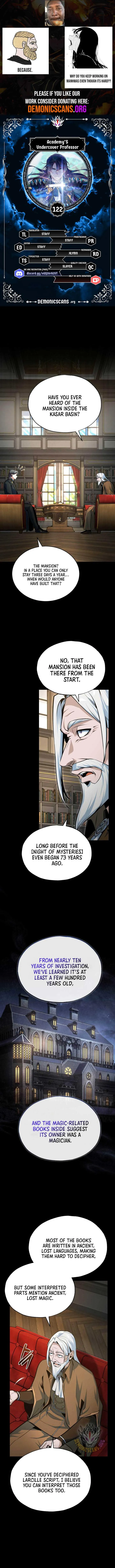 Academy’s Undercover Professor Chapter 122 Online - página 1