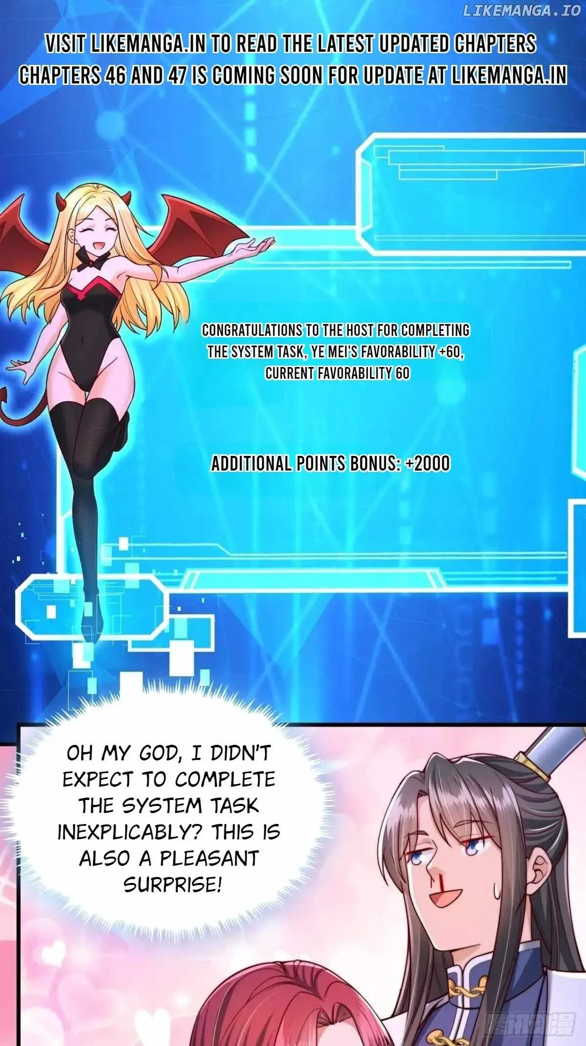 After Confessing To The Beautiful Ancestor, Am I Invincible? Chapter 45 Online - página 1