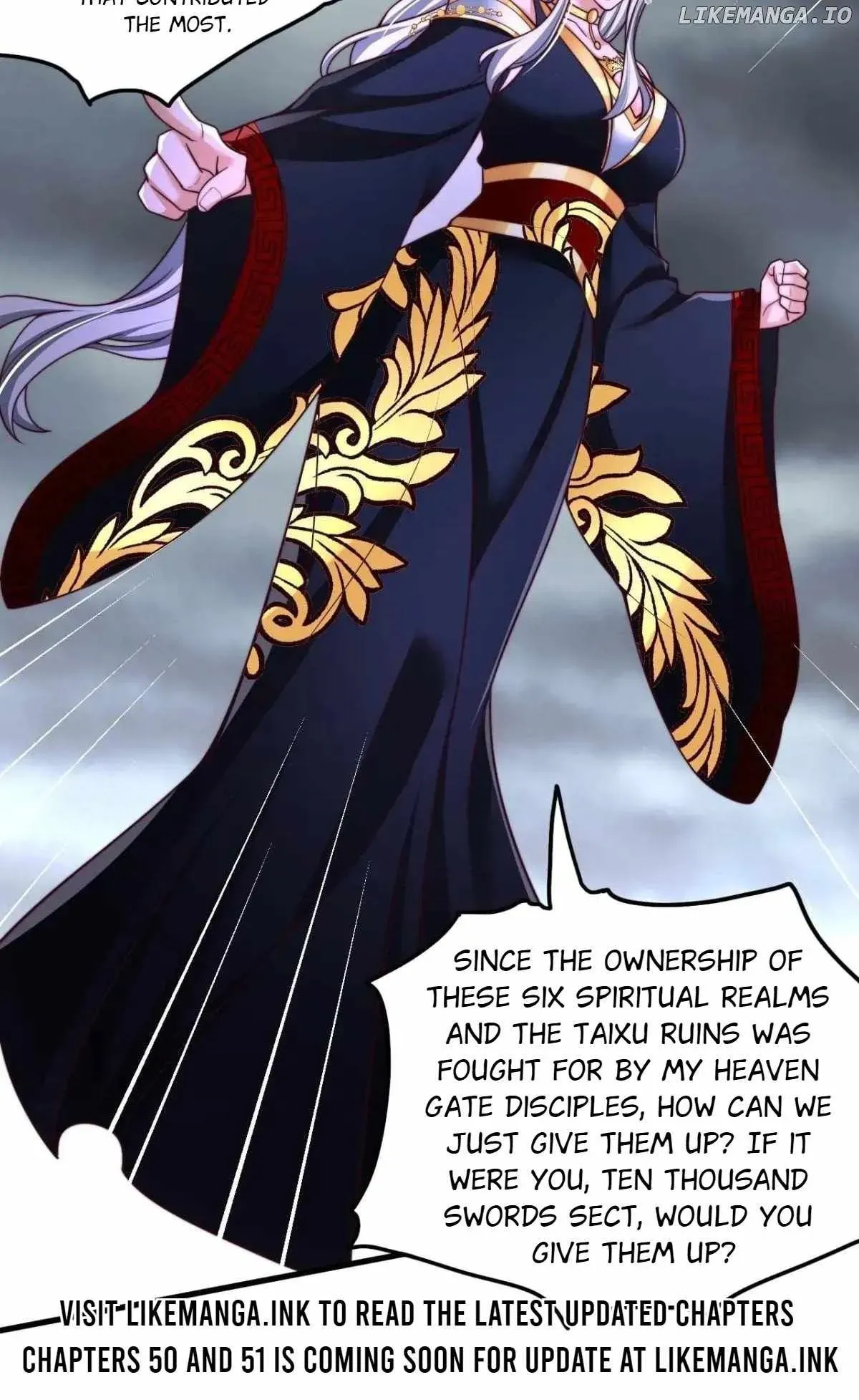 After Confessing To The Beautiful Ancestor, Am I Invincible? Chapter 49 Online - página 37