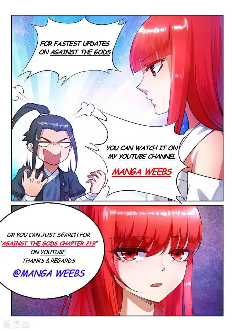 Against The Gods Chapter 218 Online - página 3