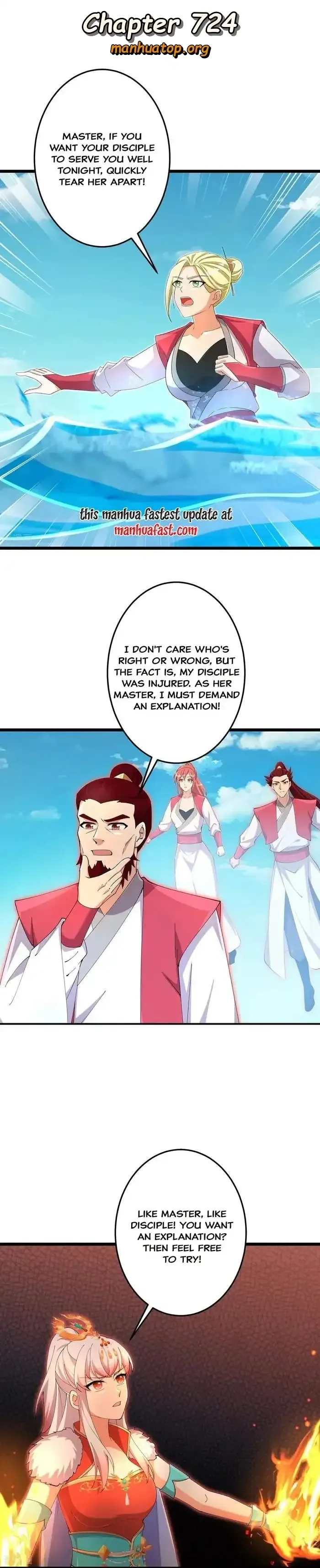 Against The Gods Chapter 724 Online - página 1