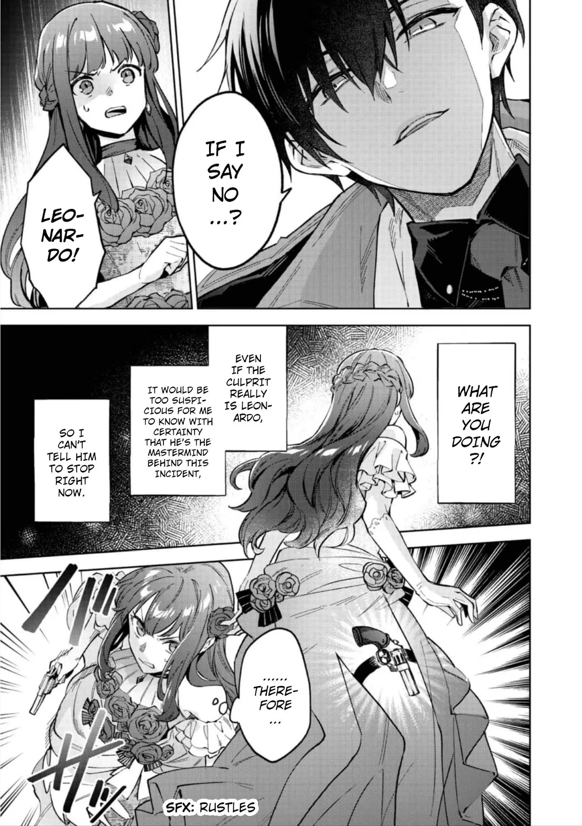 Akutou Ikka no Mana Musume, Tensei Saki mo Otome Game no Gokudou Reijou deshita: Saijoukyuu Rank no Akuyaku-sama, Sono Dekiai wa Fuyou desu! Chapter 11 Online - página 5