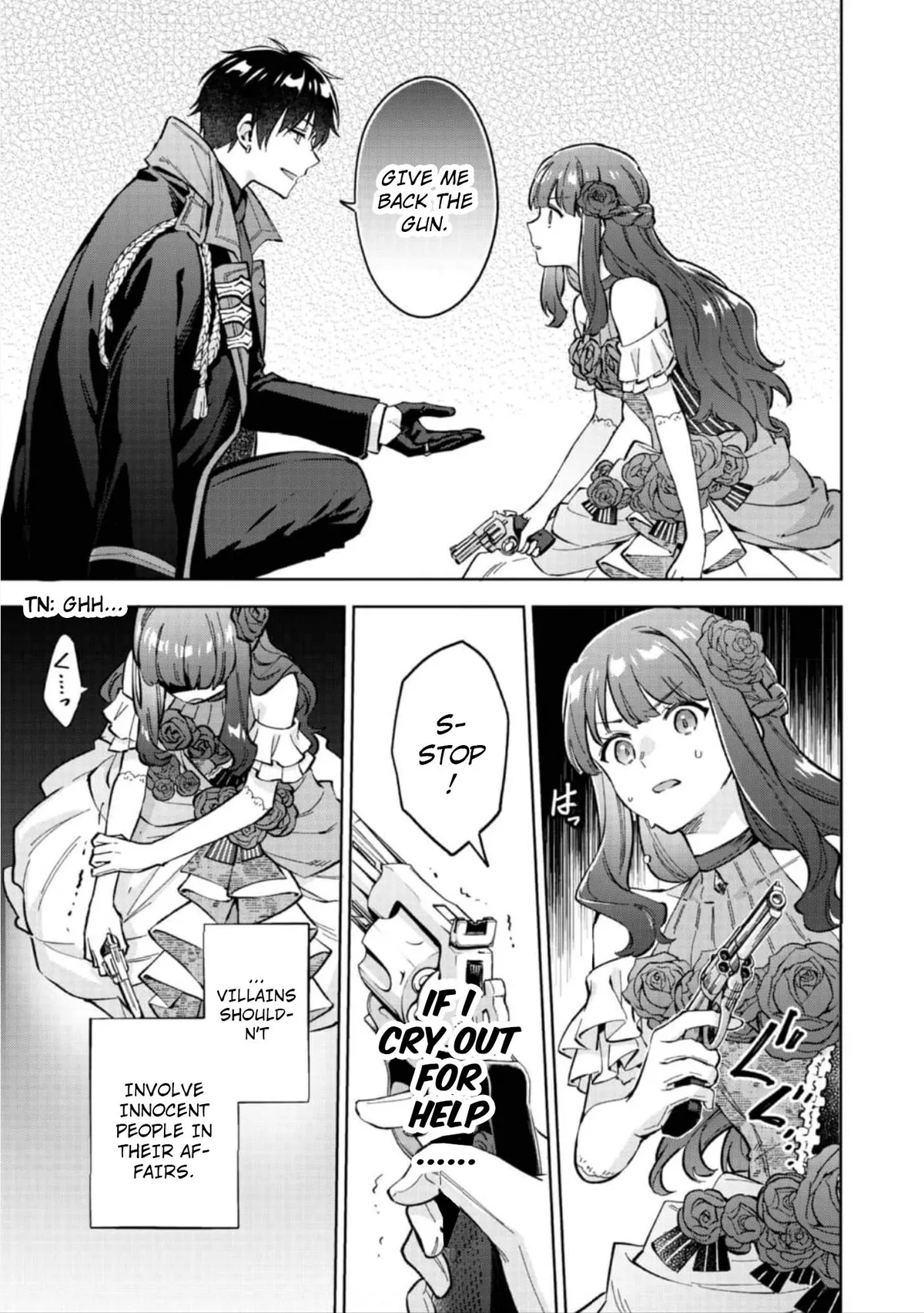 Akutou Ikka no Mana Musume, Tensei Saki mo Otome Game no Gokudou Reijou deshita: Saijoukyuu Rank no Akuyaku-sama, Sono Dekiai wa Fuyou desu! Chapter 11 Online - página 9