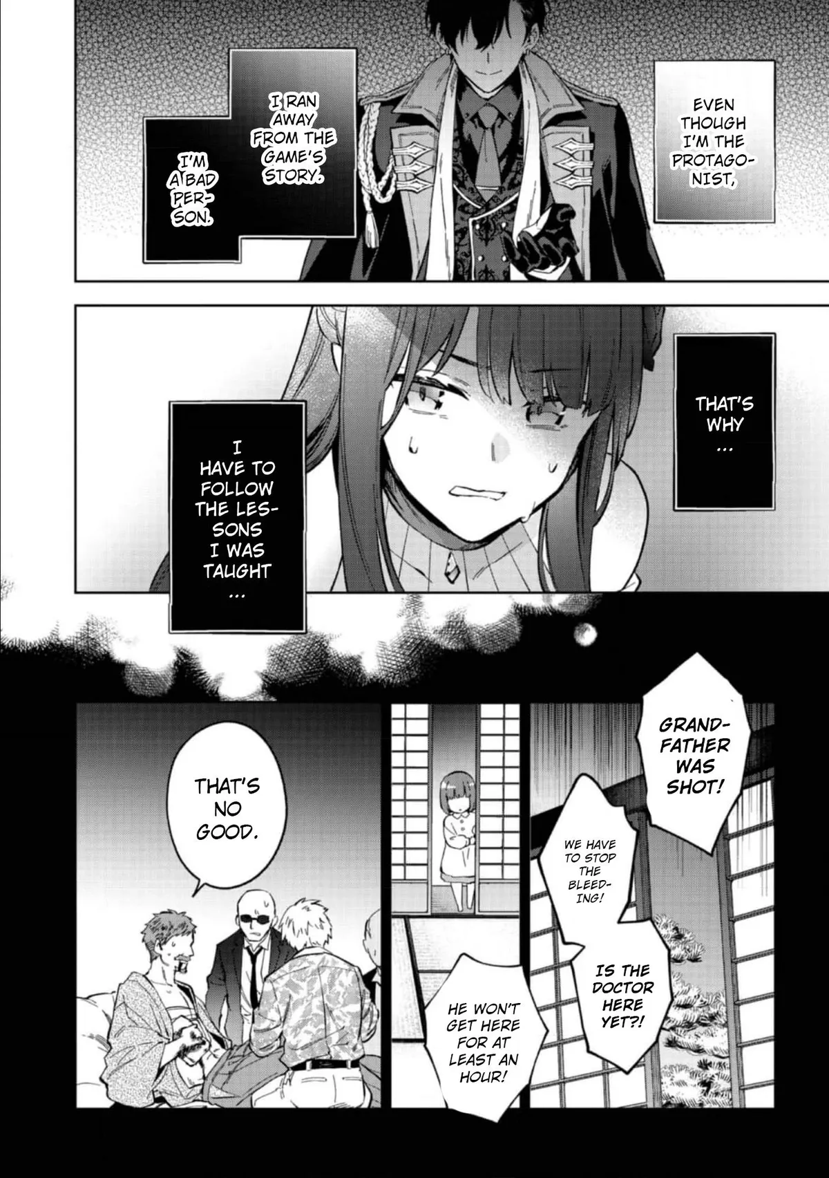 Akutou Ikka no Mana Musume, Tensei Saki mo Otome Game no Gokudou Reijou deshita: Saijoukyuu Rank no Akuyaku-sama, Sono Dekiai wa Fuyou desu! Chapter 11 Online - página 10