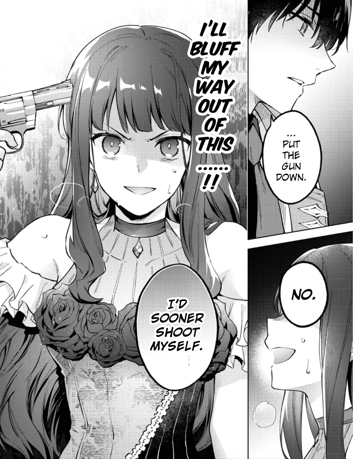 Akutou Ikka no Mana Musume, Tensei Saki mo Otome Game no Gokudou Reijou deshita: Saijoukyuu Rank no Akuyaku-sama, Sono Dekiai wa Fuyou desu! Chapter 11 Online - página 14