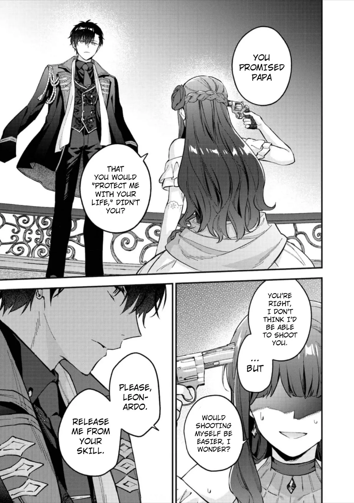 Akutou Ikka no Mana Musume, Tensei Saki mo Otome Game no Gokudou Reijou deshita: Saijoukyuu Rank no Akuyaku-sama, Sono Dekiai wa Fuyou desu! Chapter 12 Online - página 2