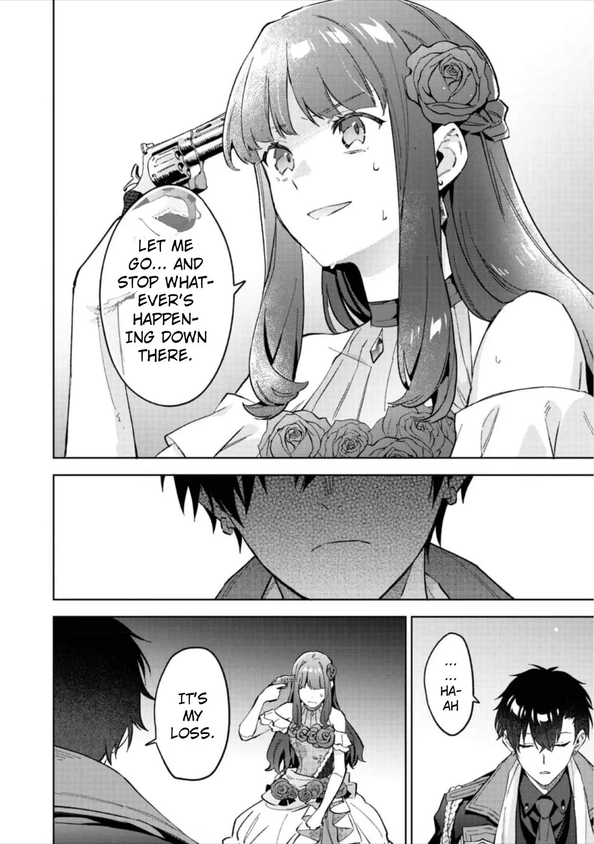 Akutou Ikka no Mana Musume, Tensei Saki mo Otome Game no Gokudou Reijou deshita: Saijoukyuu Rank no Akuyaku-sama, Sono Dekiai wa Fuyou desu! Chapter 12 Online - página 3