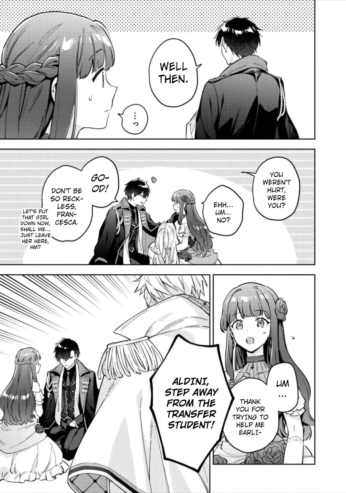 Akutou Ikka no Mana Musume, Tensei Saki mo Otome Game no Gokudou Reijou deshita: Saijoukyuu Rank no Akuyaku-sama, Sono Dekiai wa Fuyou desu! Chapter 12 Online - página 16