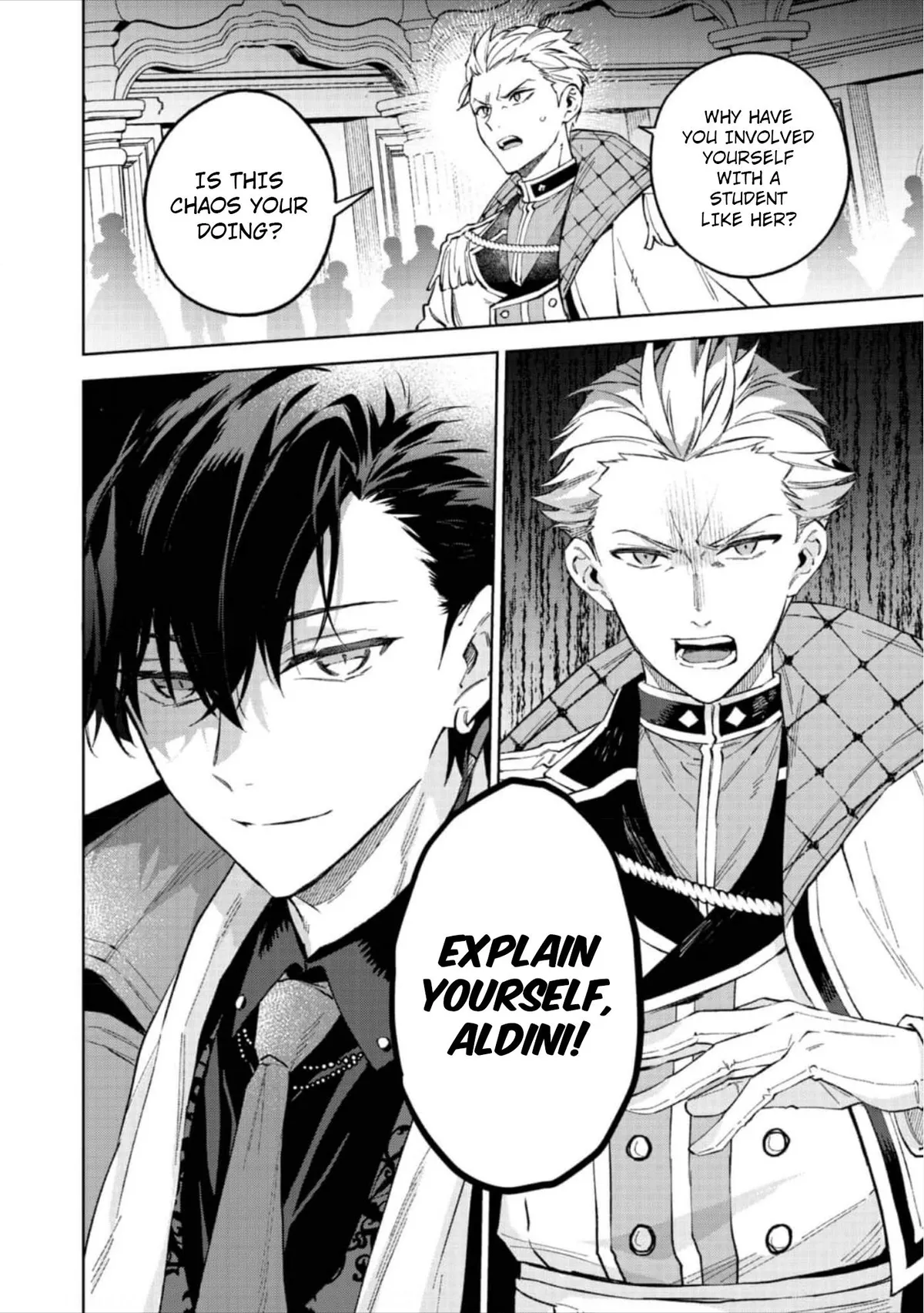 Akutou Ikka no Mana Musume, Tensei Saki mo Otome Game no Gokudou Reijou deshita: Saijoukyuu Rank no Akuyaku-sama, Sono Dekiai wa Fuyou desu! Chapter 12 Online - página 17