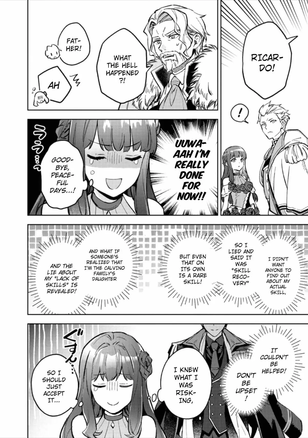 Akutou Ikka no Mana Musume, Tensei Saki mo Otome Game no Gokudou Reijou deshita: Saijoukyuu Rank no Akuyaku-sama, Sono Dekiai wa Fuyou desu! Chapter 13 Online - página 16