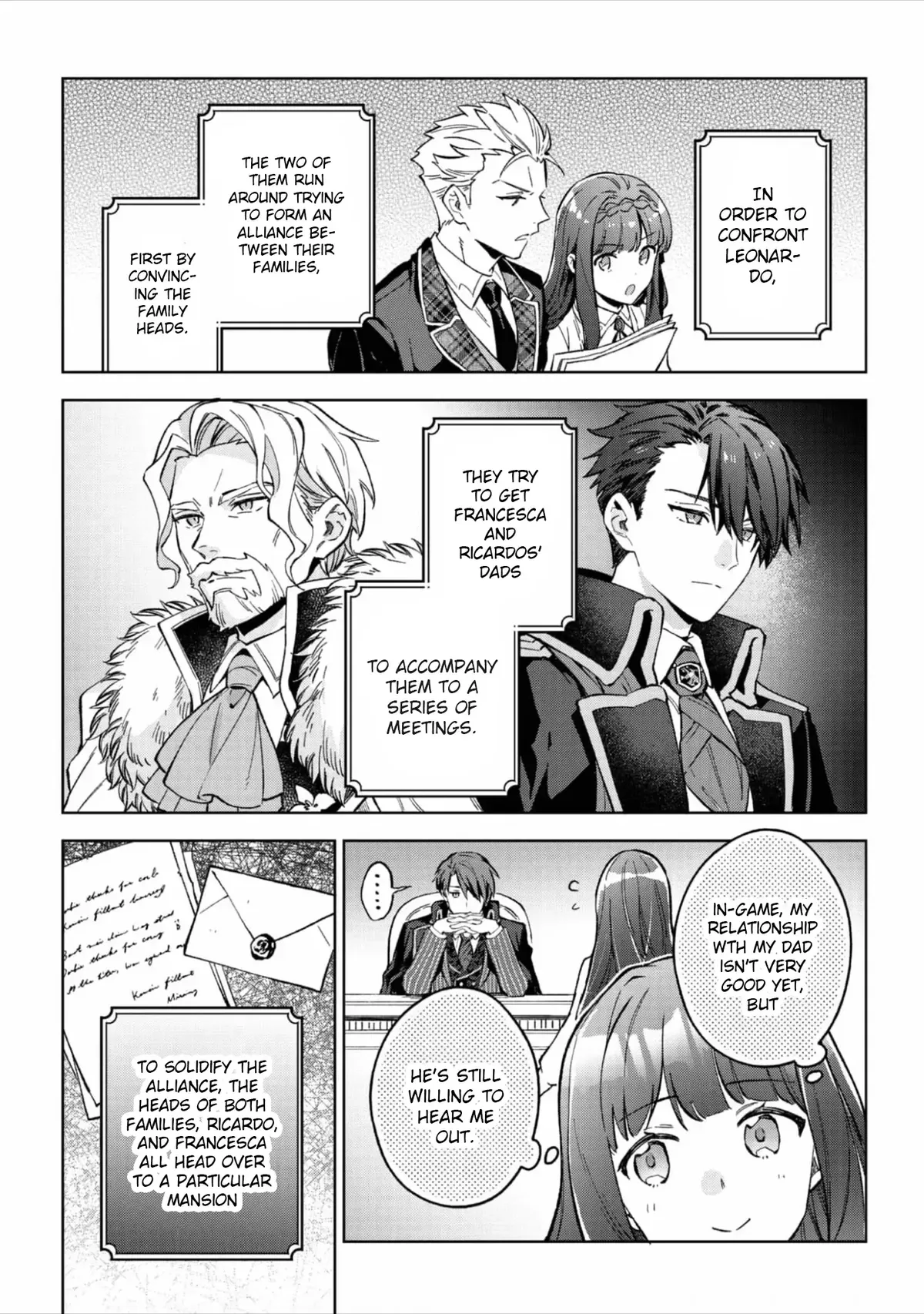 Akutou Ikka no Mana Musume, Tensei Saki mo Otome Game no Gokudou Reijou deshita: Saijoukyuu Rank no Akuyaku-sama, Sono Dekiai wa Fuyou desu! Chapter 17 Online - página 16