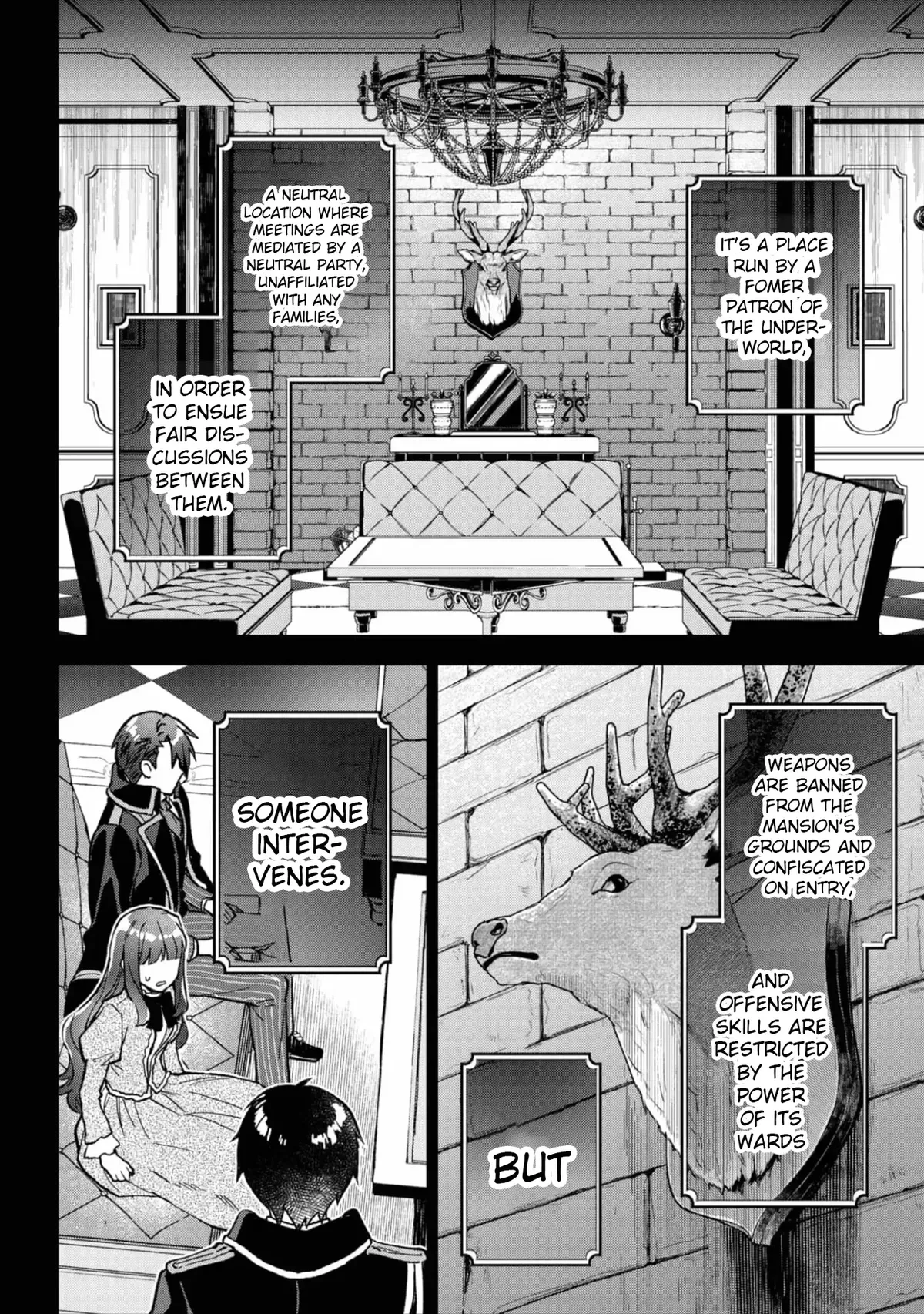 Akutou Ikka no Mana Musume, Tensei Saki mo Otome Game no Gokudou Reijou deshita: Saijoukyuu Rank no Akuyaku-sama, Sono Dekiai wa Fuyou desu! Chapter 17 Online - página 17