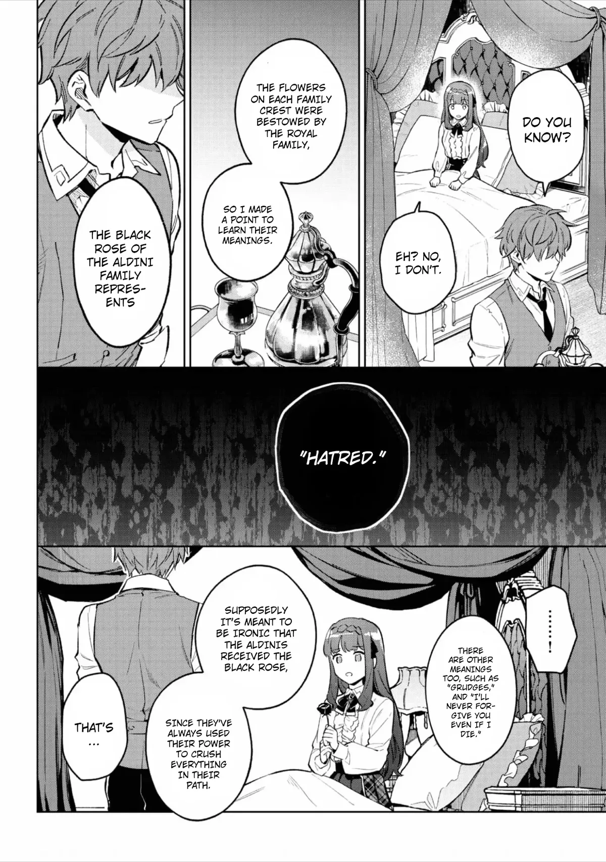 Akutou Ikka no Mana Musume, Tensei Saki mo Otome Game no Gokudou Reijou deshita: Saijoukyuu Rank no Akuyaku-sama, Sono Dekiai wa Fuyou desu! Chapter 19 Online - página 14