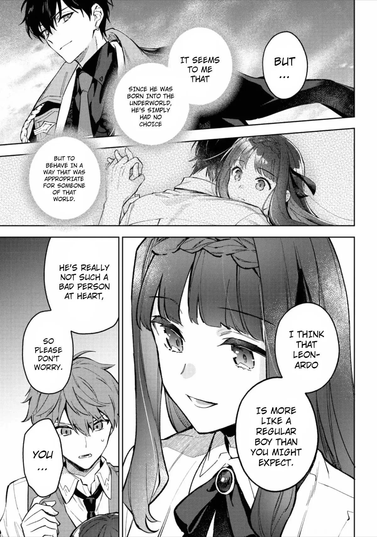 Akutou Ikka no Mana Musume, Tensei Saki mo Otome Game no Gokudou Reijou deshita: Saijoukyuu Rank no Akuyaku-sama, Sono Dekiai wa Fuyou desu! Chapter 19 Online - página 17