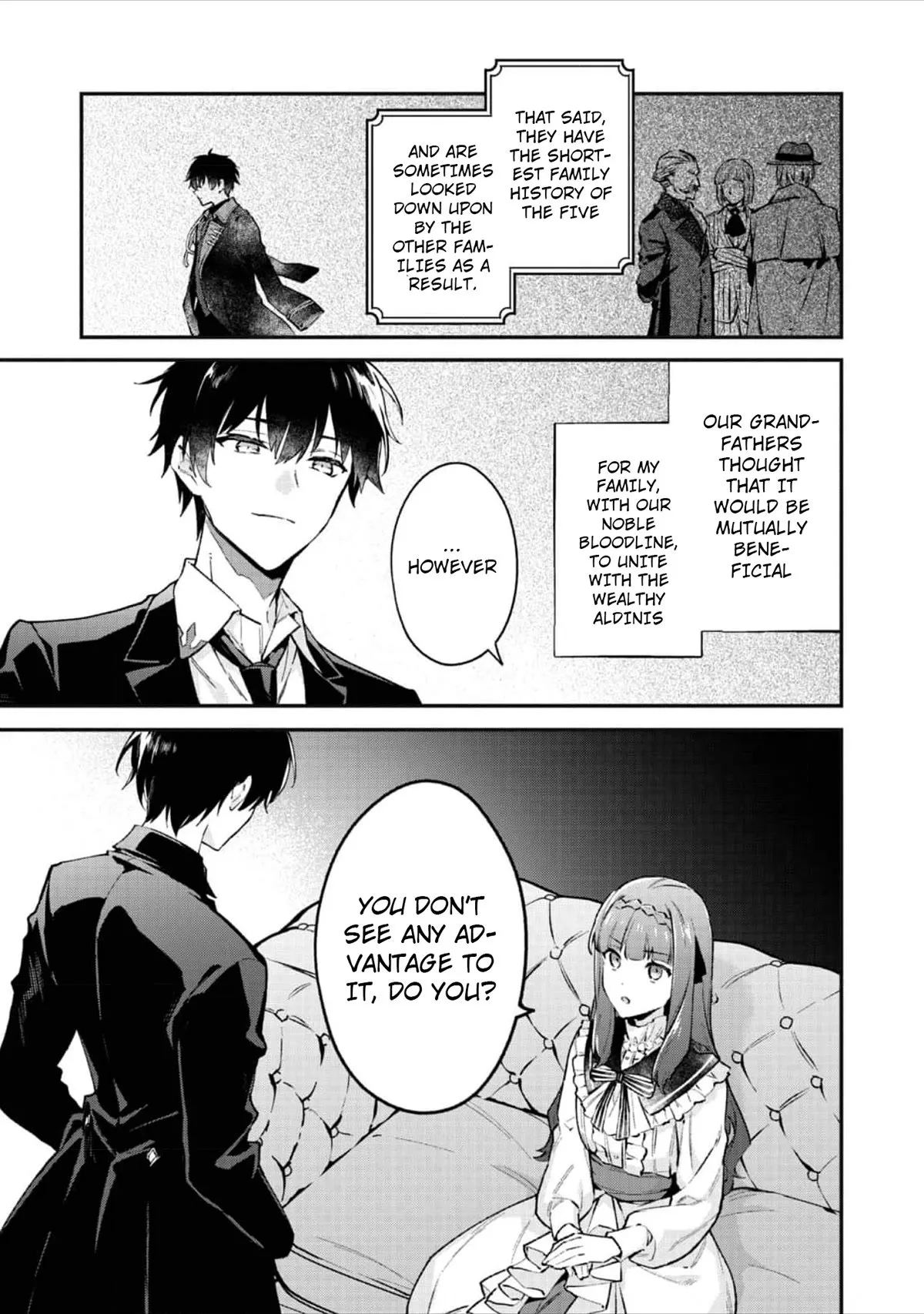 Akutou Ikka no Mana Musume, Tensei Saki mo Otome Game no Gokudou Reijou deshita: Saijoukyuu Rank no Akuyaku-sama, Sono Dekiai wa Fuyou desu! Chapter 2 Online - página 10