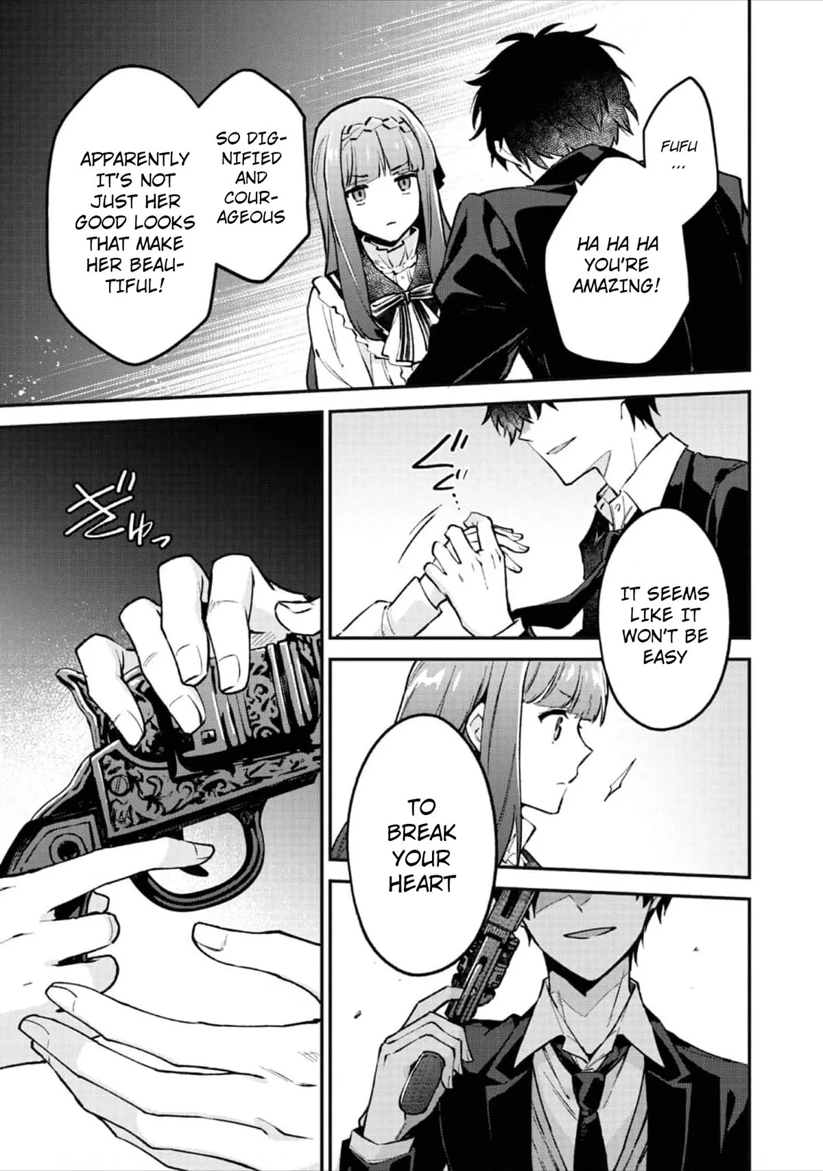 Akutou Ikka no Mana Musume, Tensei Saki mo Otome Game no Gokudou Reijou deshita: Saijoukyuu Rank no Akuyaku-sama, Sono Dekiai wa Fuyou desu! Chapter 2 Online - página 18