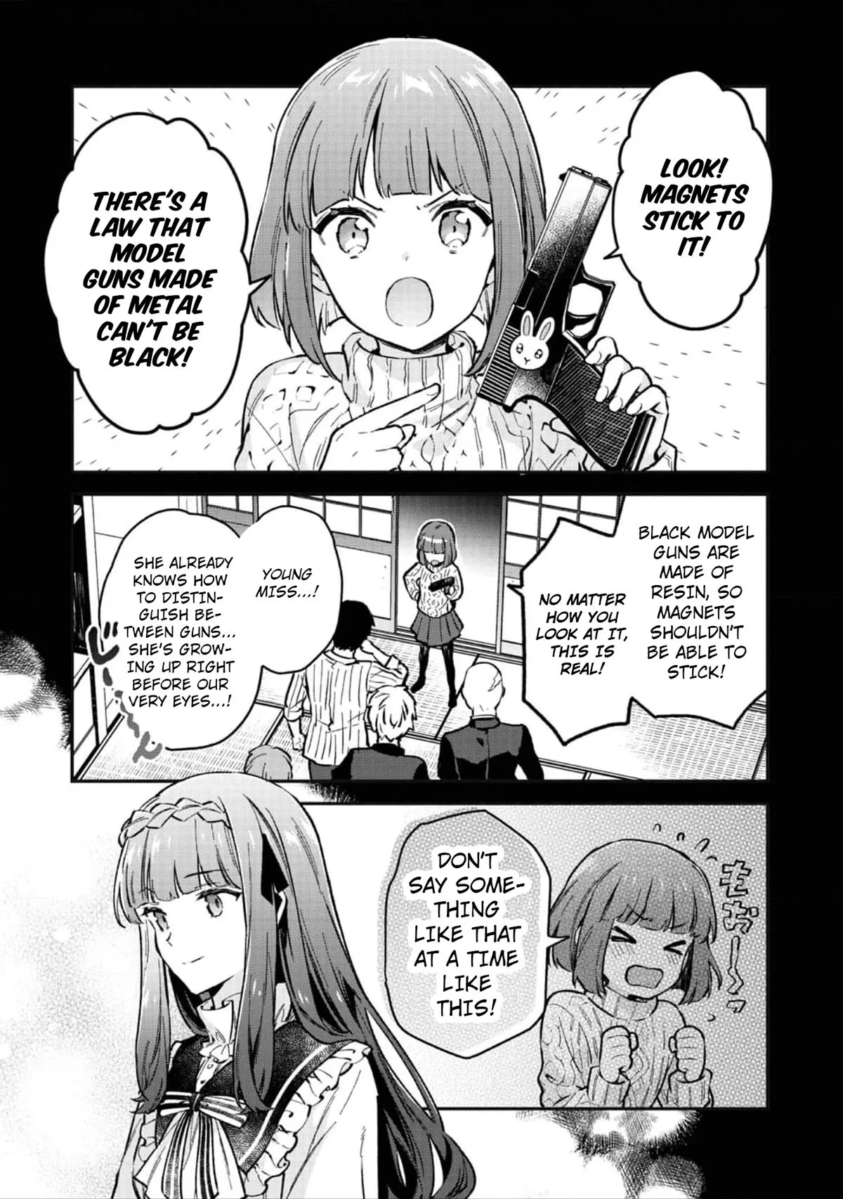 Akutou Ikka no Mana Musume, Tensei Saki mo Otome Game no Gokudou Reijou deshita: Saijoukyuu Rank no Akuyaku-sama, Sono Dekiai wa Fuyou desu! Chapter 2 Online - página 22