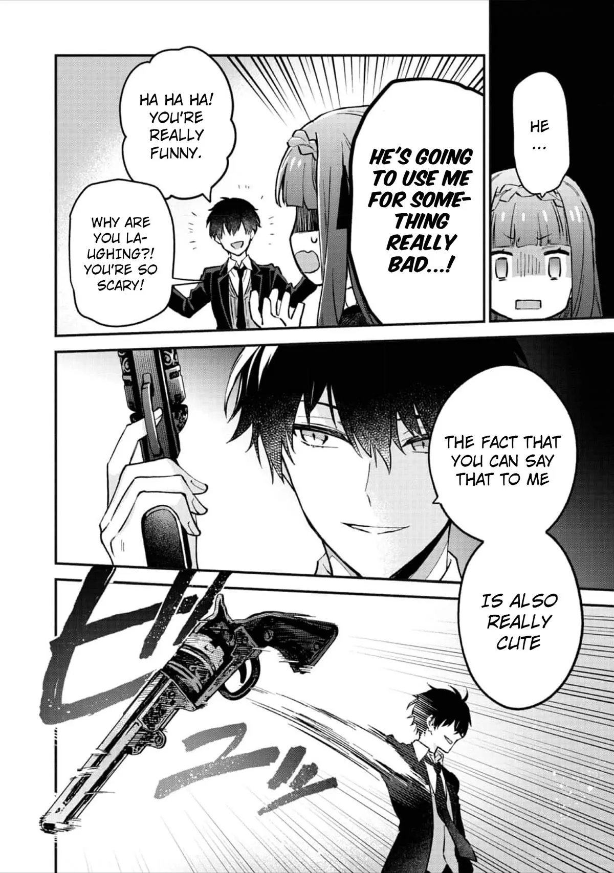 Akutou Ikka no Mana Musume, Tensei Saki mo Otome Game no Gokudou Reijou deshita: Saijoukyuu Rank no Akuyaku-sama, Sono Dekiai wa Fuyou desu! Chapter 2 Online - página 25
