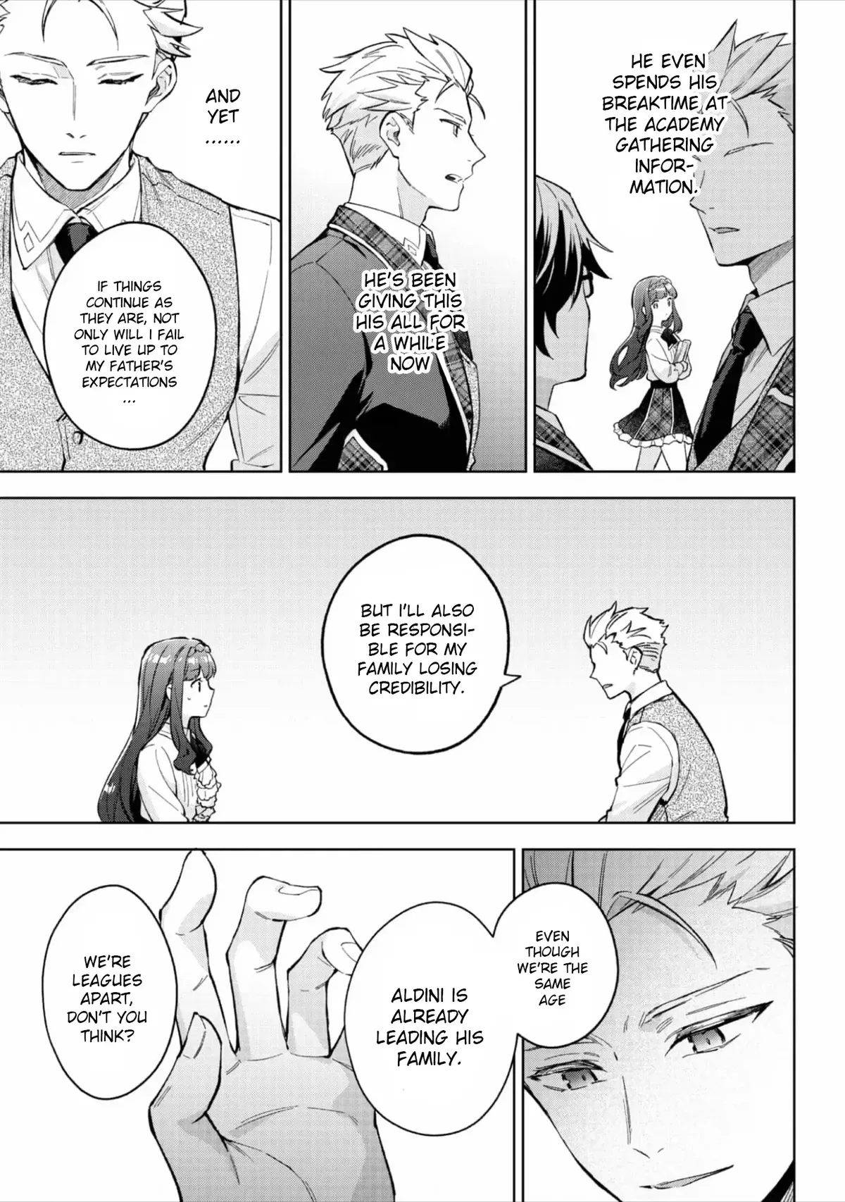 Akutou Ikka no Mana Musume, Tensei Saki mo Otome Game no Gokudou Reijou deshita: Saijoukyuu Rank no Akuyaku-sama, Sono Dekiai wa Fuyou desu! Chapter 20 Online - página 9