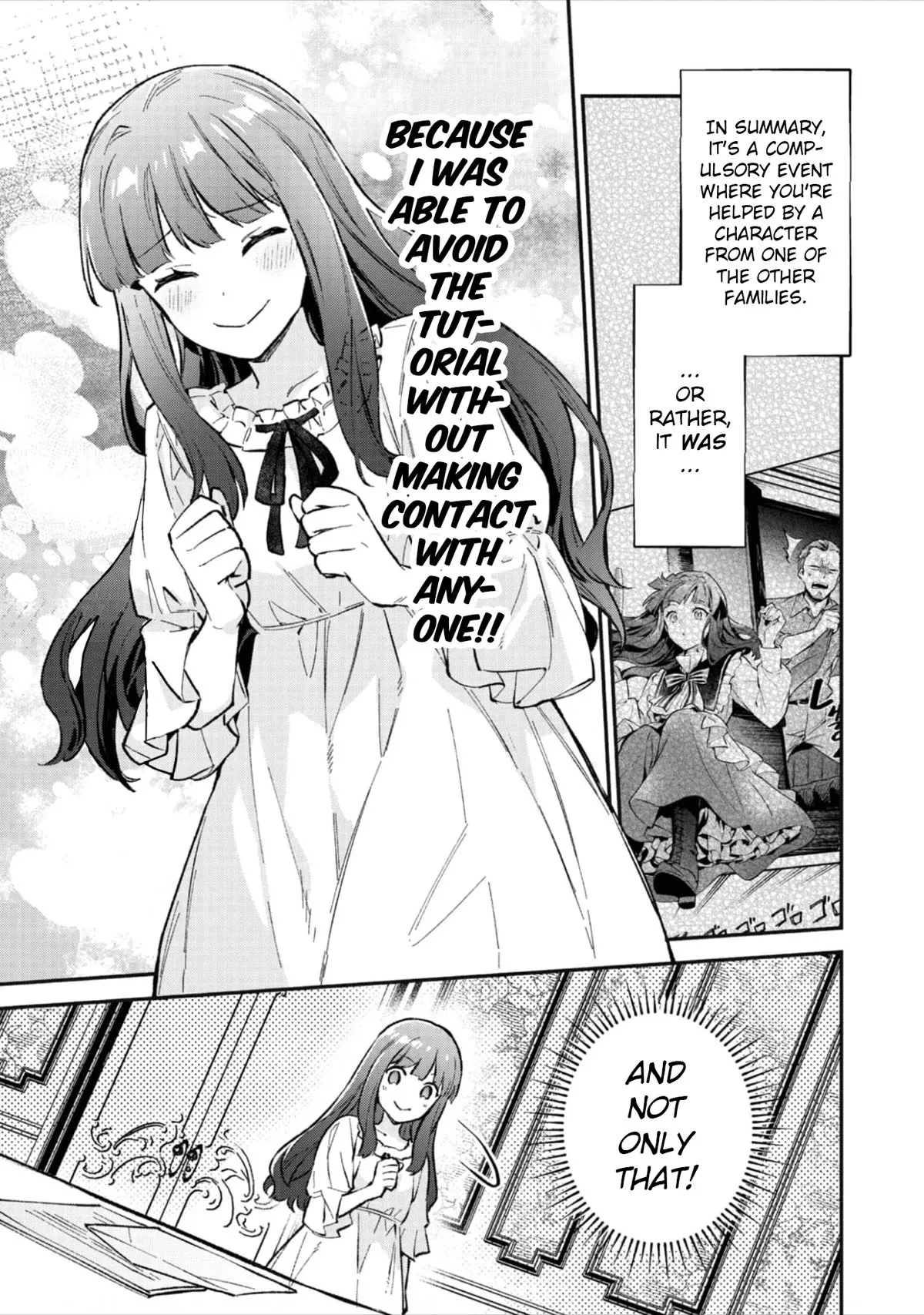 Akutou Ikka no Mana Musume, Tensei Saki mo Otome Game no Gokudou Reijou deshita: Saijoukyuu Rank no Akuyaku-sama, Sono Dekiai wa Fuyou desu! Chapter 3 Online - página 4